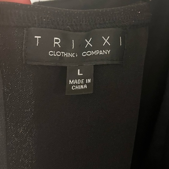 Francesca’s Sparkly Black Dress - Picture 4 of 4